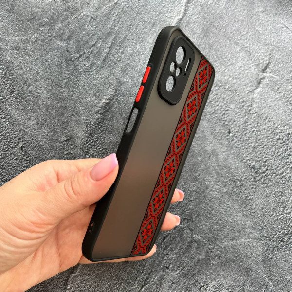 Чохол для Xiaomi Redmi Note 10 4G / Note 10s / Xiaomi Poco M5s з захистом камери з вишиванкою Київщина