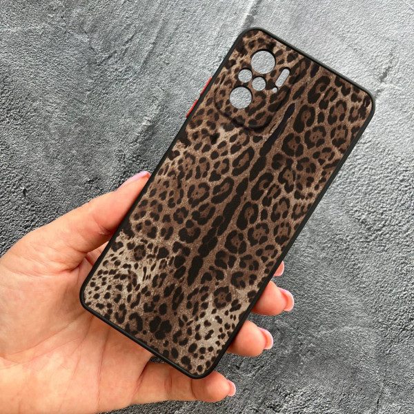 Чохол для Xiaomi Redmi Note 10 4G / Note 10s / Xiaomi Poco M5s з захистом камери з леопардом класичним