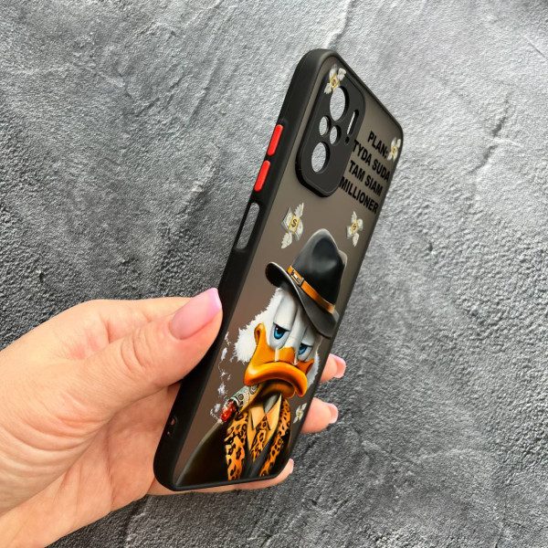 Чохол для Xiaomi Redmi Note 10 4G / Note 10s / Xiaomi Poco M5s з захистом камери з Дональдом Даком