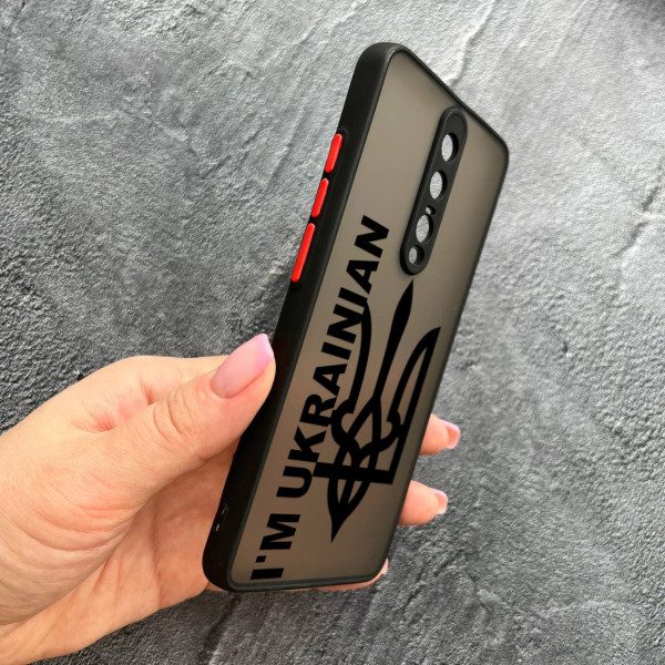 Чехол для Xiaomi Mi 9T / Mi 9T Pro / Redmi K20 / K20 Pro патриотический с защитой камеры I`m Ukrainian