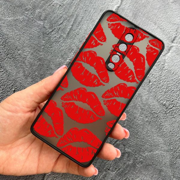 Чехол для Xiaomi Mi 9T / Mi 9T Pro / Redmi K20 / K20 Pro с защитой камеры с красными губами