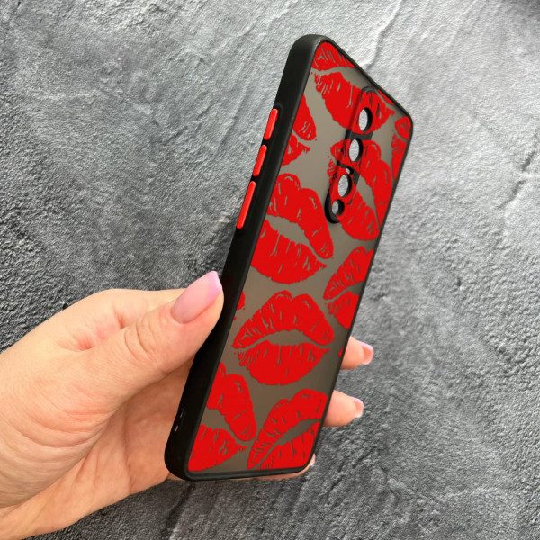 Чехол для Xiaomi Mi 9T / Mi 9T Pro / Redmi K20 / K20 Pro с защитой камеры с красными губами