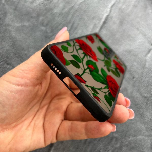 Чехол для Xiaomi Mi 9T / Mi 9T Pro / Redmi K20 / K20 Pro с защитой камеры с цветами красные розы