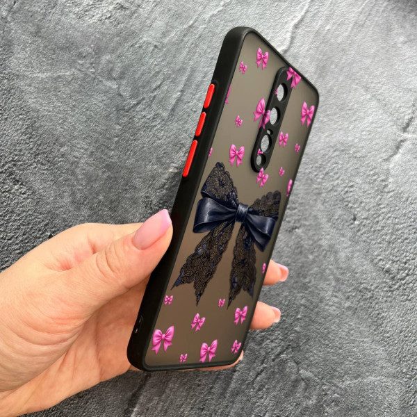 Чехол для Xiaomi Mi 9T / Mi 9T Pro / Redmi K20 / K20 Pro с защитой камеры с бантиком