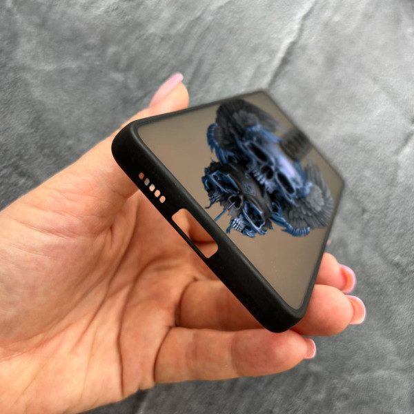 Чехол для Xiaomi Mi 9T / Mi 9T Pro / Redmi K20 / K20 Pro с защитой камеры с черепом и крыльями