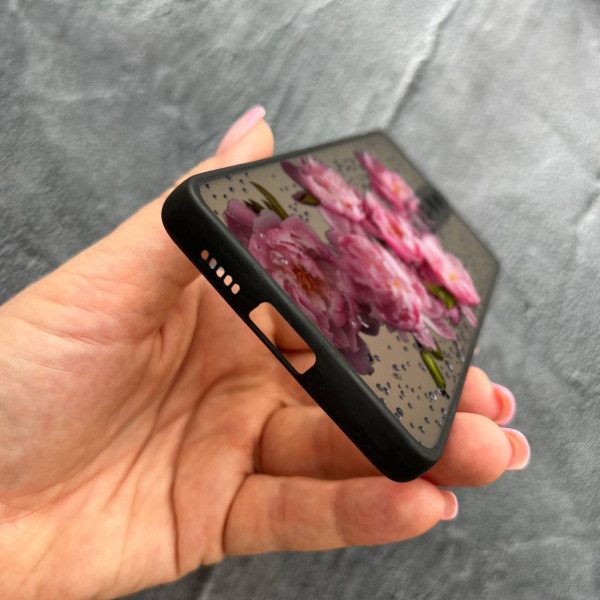 Чехол для Xiaomi Mi 9T / Mi 9T Pro / Redmi K20 / K20 Pro с защитой камеры с цветами и каплями