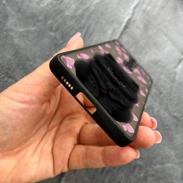 Чехол для Xiaomi Mi 9T / Mi 9T Pro / Redmi K20 / K20 Pro с защитой камеры детский с котом и бантиками