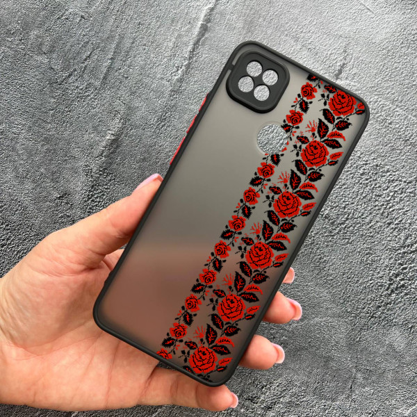 Чохол для Xiaomi Redmi 10A / Redmi 9C з захистом камери з вишиванкою Донеччина