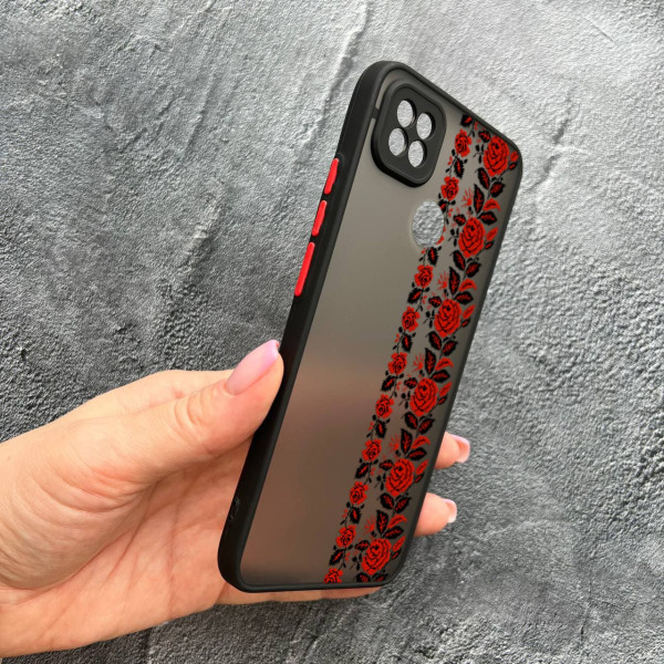 Чохол для Xiaomi Redmi 10A / Redmi 9C з захистом камери з вишиванкою Донеччина