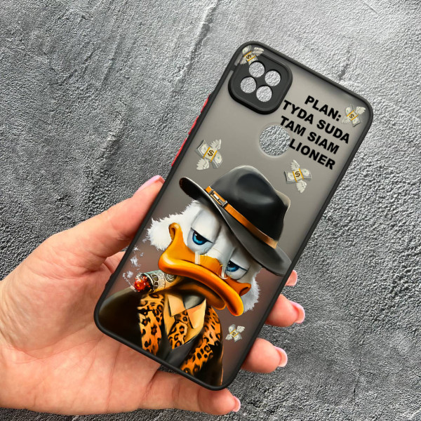 Чохол для Xiaomi Redmi 10A / Redmi 9C з захистом камери з Дональдом Даком