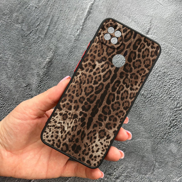 Чохол для Xiaomi Redmi 10A / Redmi 9C з захистом камери з леопардом класичним