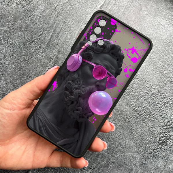 Чохол для Xiaomi Redmi 9T з захистом камери з грецькою скульптурою Давид