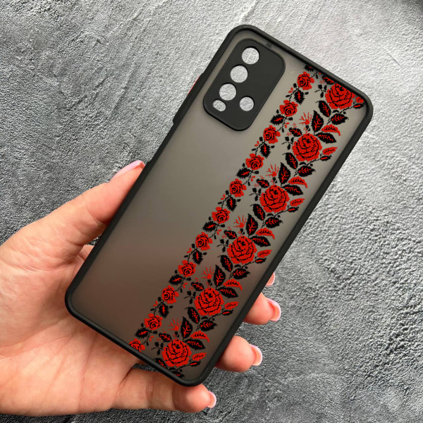 Чохол для Xiaomi Redmi 9T з захистом камери з вишиванкою Донеччина