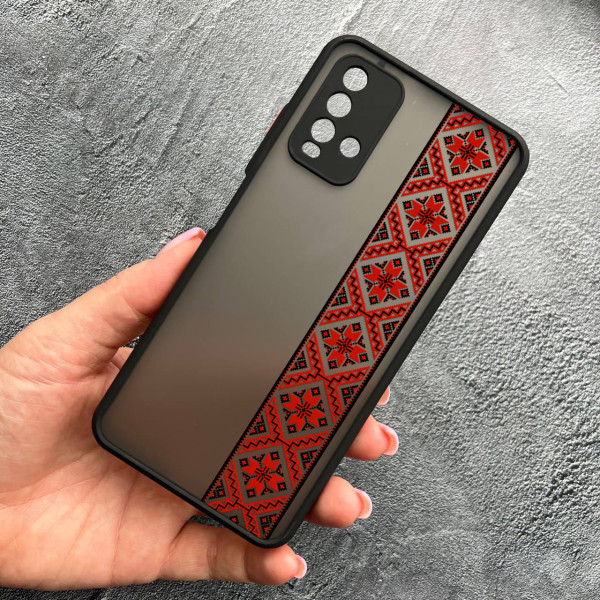 Чохол для Xiaomi Redmi 9T з захистом камери з вишиванкою Київщина