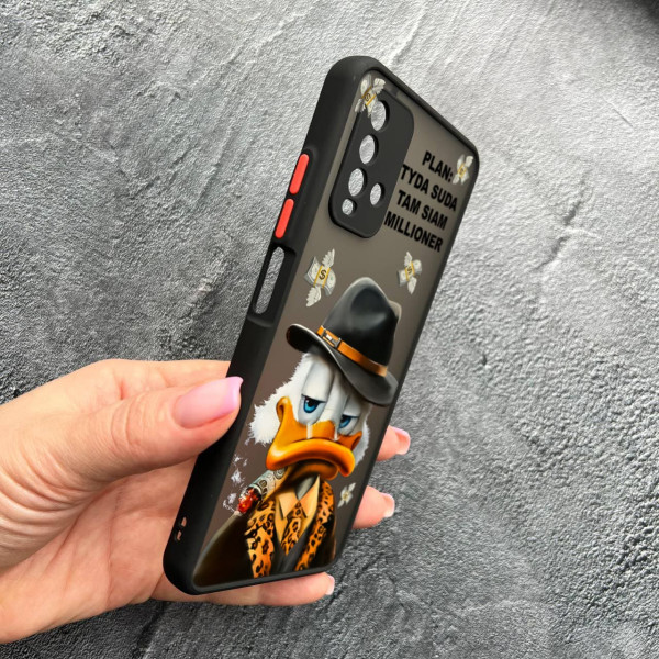 Чохол для Xiaomi Redmi 9T з захистом камери з Дональдом Даком