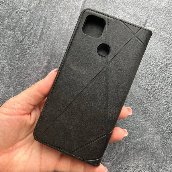 Чохол-книжка для Xiaomi Redmi 10A / Redmi 9C чорна книжка