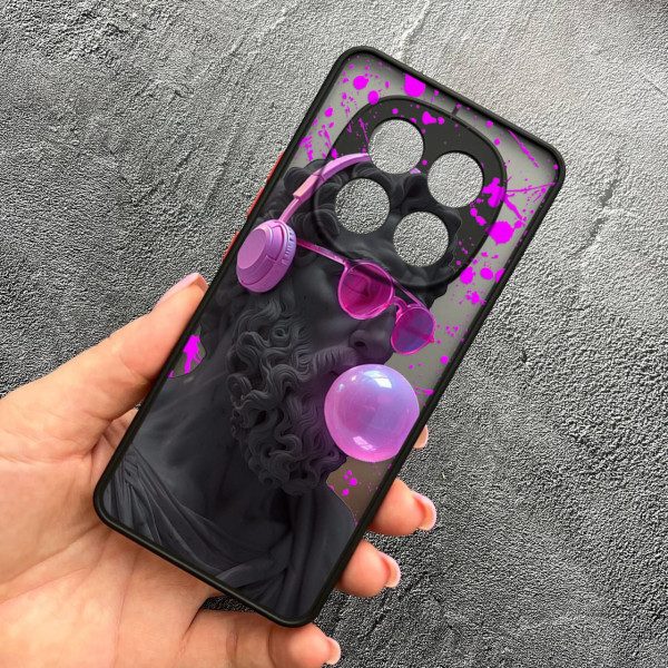 Чехол для Xiaomi Redmi Note 14 Pro Plus с защитой камеры с греческой скульптурой Давид