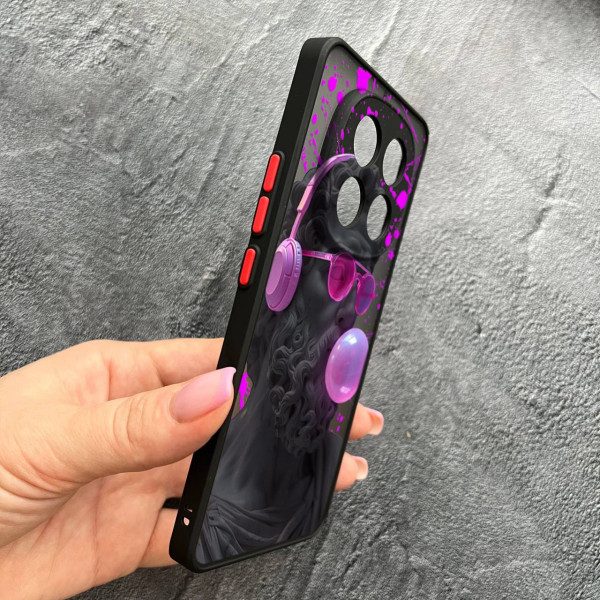 Чехол для Xiaomi Redmi Note 14 Pro Plus с защитой камеры с греческой скульптурой Давид