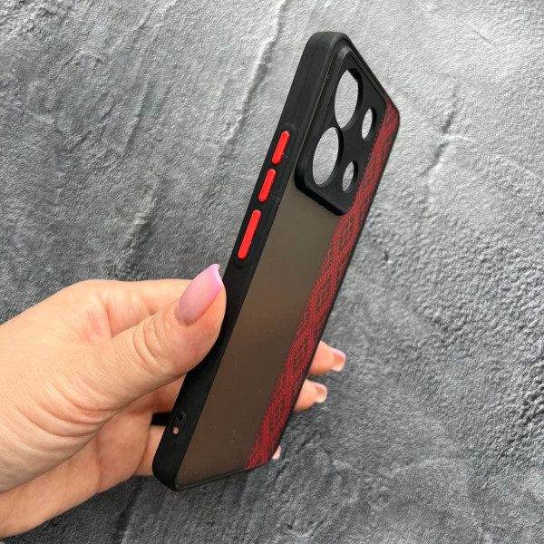 Чохол для Xiaomi Redmi Note 13 Pro 5G з захистом камери з вишиванкою Рівненщина з покриттям лаку