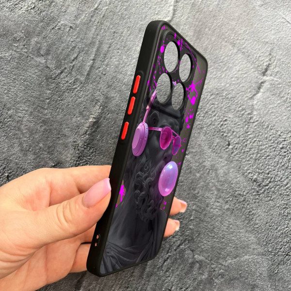 Чехол для Xiaomi 14T с защитой камеры с греческой скульптурой Давид