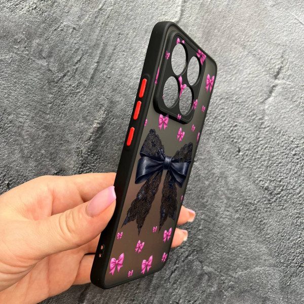 Чохол для Xiaomi 14T з захистом камери з бантиком