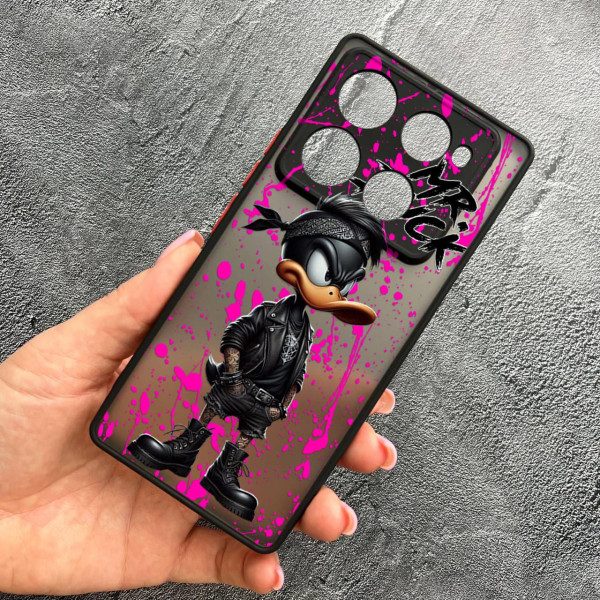 Чехол для Infinix Note 40 Pro X6850 с защитой камеры с Мистер Даком