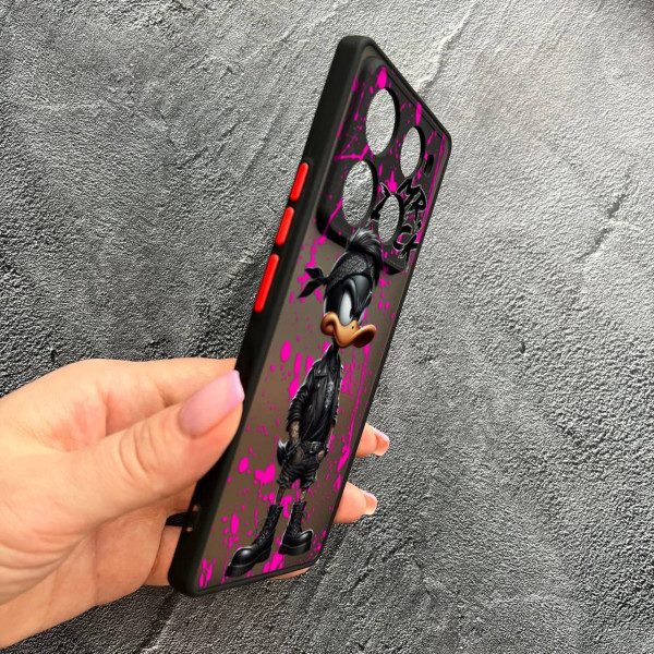 Чехол для Infinix Note 40 Pro X6850 с защитой камеры с Мистер Даком