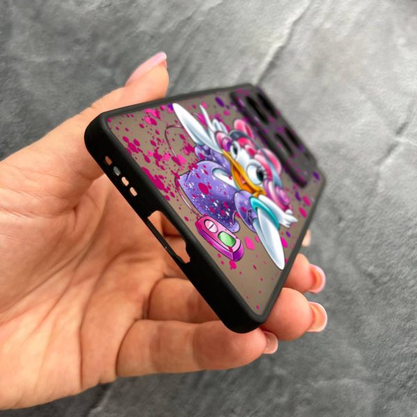 Чехол для Infinix Note 40 Pro X6850 с защитой камеры детский с Дейзи