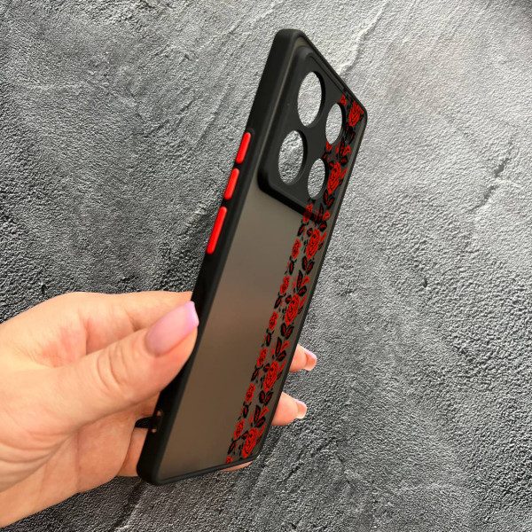 Чехол для Infinix Note 40 Pro X6850 с защитой камеры с вышиванкой Донеччина