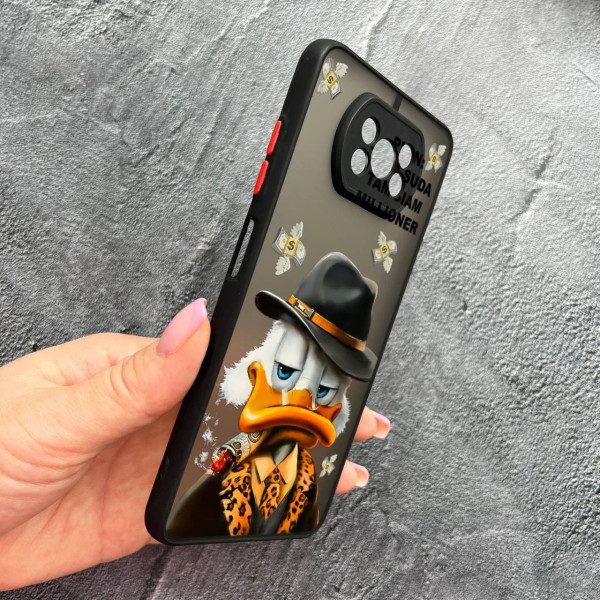 Чохол для Xiaomi Poco X3 NFC / Poco X3 Pro з захистом камери з Дональдом Даком