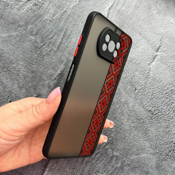 Чохол для Xiaomi Poco X3 NFC / Poco X3 Pro з захистом камери з вишиванкою Київщина