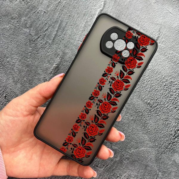 Чохол для Xiaomi Poco X3 NFC / Poco X3 Pro з захистом камери з вишиванкою Донеччина