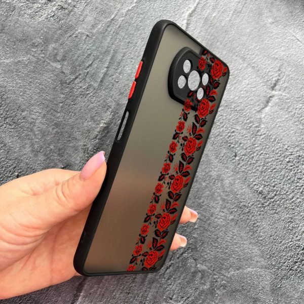 Чохол для Xiaomi Poco X3 NFC / Poco X3 Pro з захистом камери з вишиванкою Донеччина