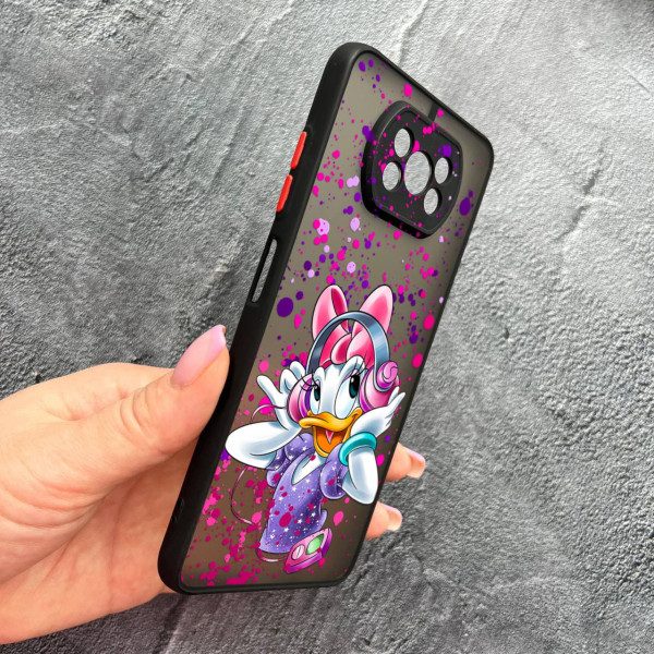Чехол для Xiaomi Poco X3 NFC / Poco X3 Pro с защитой камеры детский с Дейзи
