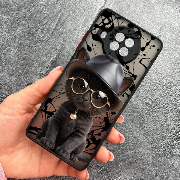 Чохол для Xiaomi Mi 10T Lite / Redmi Note 9 Pro 5G / Mi 10i 5G з захистом камери з котиком в капелюсі