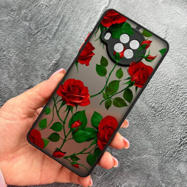 Чохол для Xiaomi Mi 10T Lite / Redmi Note 9 Pro 5G / Mi 10i 5G з захистом камери з квітами червоні троянди
