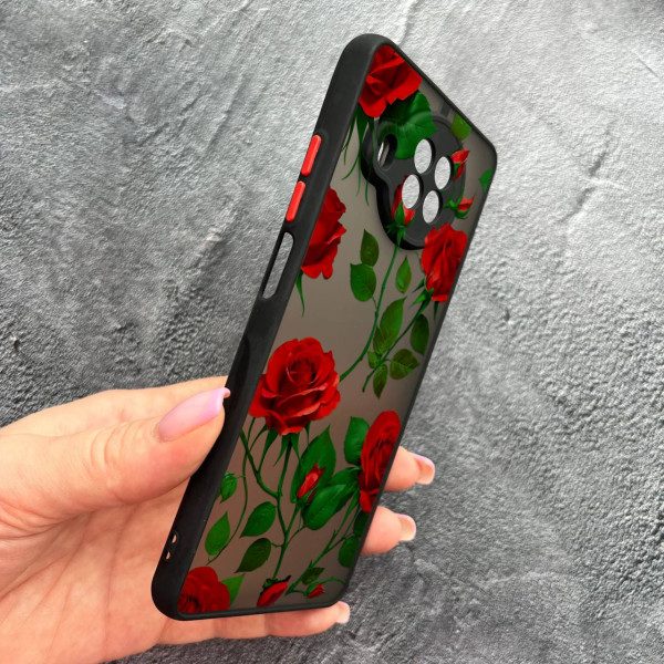 Чохол для Xiaomi Mi 10T Lite / Redmi Note 9 Pro 5G / Mi 10i 5G з захистом камери з квітами червоні троянди