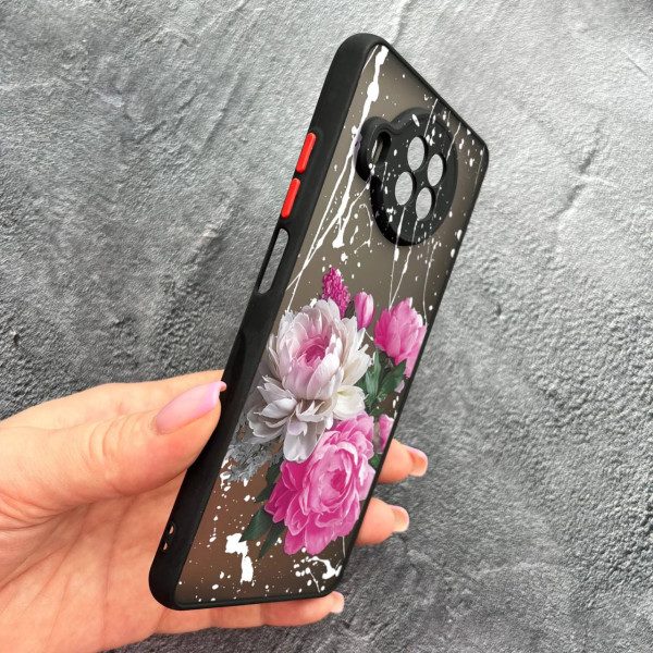 Чохол для Xiaomi Mi 10T Lite / Redmi Note 9 Pro 5G / Mi 10i 5G з захистом камери з квітами півонії класичні