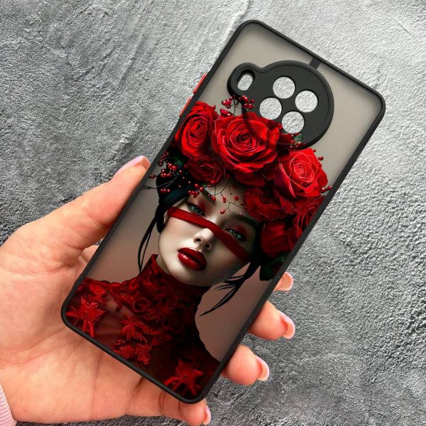 Чохол для Xiaomi Mi 10T Lite / Redmi Note 9 Pro 5G / Mi 10i 5G з захистом камери з дівчинкою та стрічкою