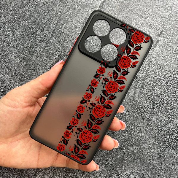 Чохол для Xiaomi 14T з захистом камери з вишиванкою Донеччина