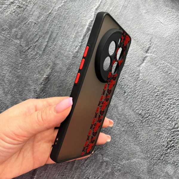 Чехол для Realme 12 pro 5G с защитой камеры с вышиванкой Донеччина