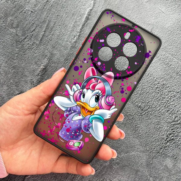 Чехол для Realme 12 pro 5G с защитой камеры детский с Дейзи