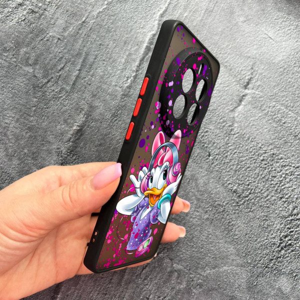 Чехол для Realme 12 pro 5G с защитой камеры детский с Дейзи