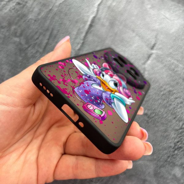 Чехол для Realme 12 pro 5G с защитой камеры детский с Дейзи