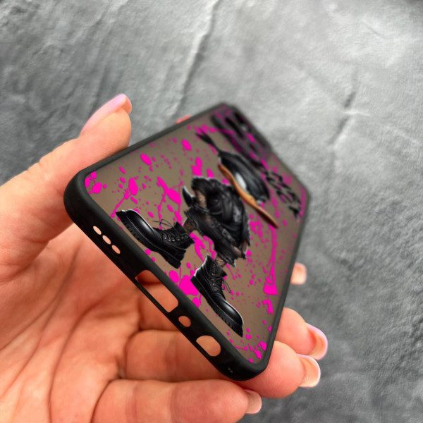 Чехол для Oppo Reno 7 4G с защитой камеры с Мистер Даком