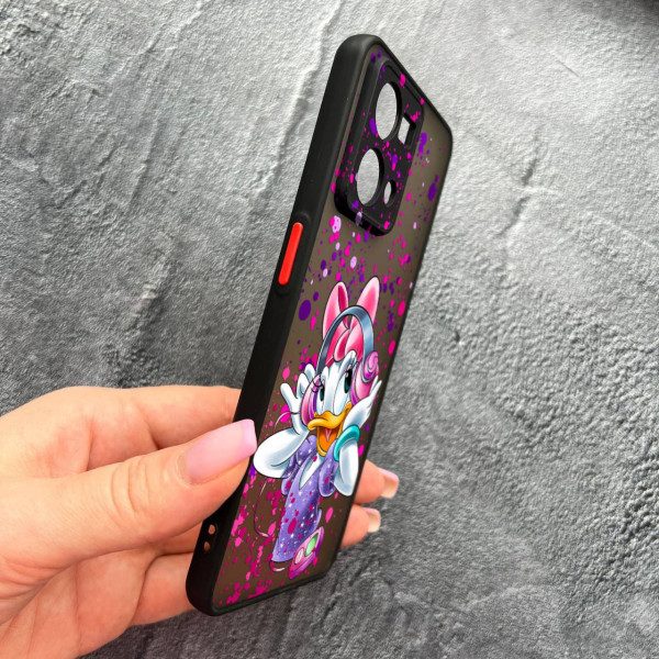 Чехол для Oppo Reno 7 4G с защитой камеры детский с Дейзи