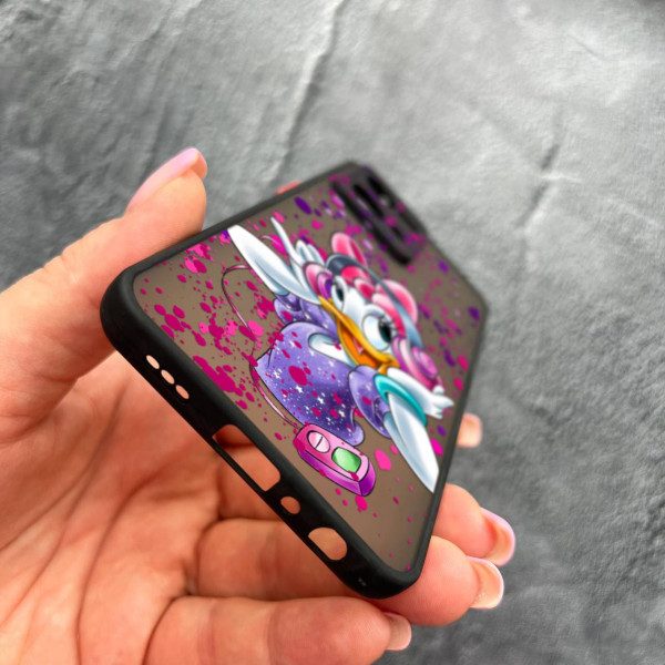 Чехол для Oppo Reno 7 4G с защитой камеры детский с Дейзи