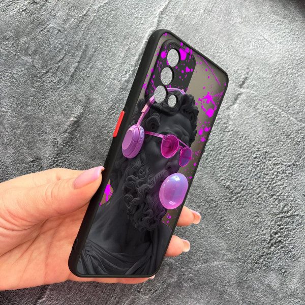 Чехол для Oppo A74 4G с защитой камеры с греческой скульптурой Давид