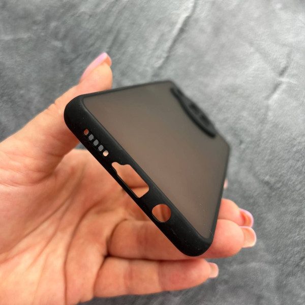 Чехол для Xiaomi Mi 10T Lite / Redmi Note 9 Pro 5G / Mi 10i 5G с защитой камеры матовый пластик без принта