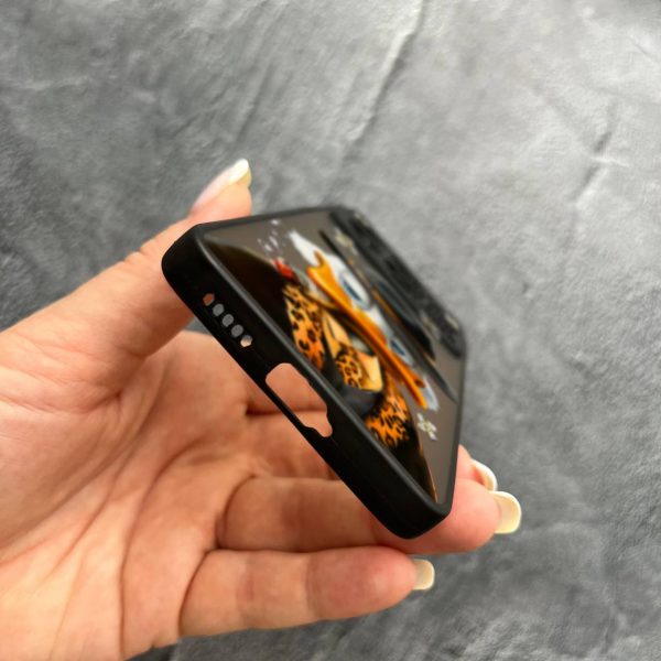 Чехол для Xiaomi Poco F6 Pro с защитой камеры с Дональдом Даком